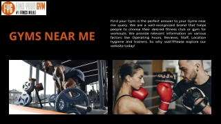 Gyms Near me