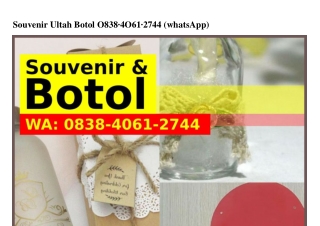 Souvenir Ultah Botol ౦8З8~Կ౦ᏮI~27ԿԿ(whatsApp)