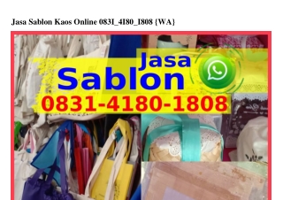 Jasa Sablon Kaos Online 08ЗI_4I80_I808{WA}
