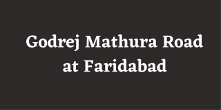 Godrej Mathura Road Faridabad - Brochure