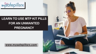 Learn to Use MTP Kit Pills for an Unwanted Pregnancy