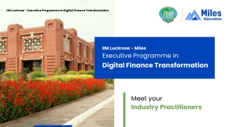 Earn the IIM Lucknow's Executive Alumni status