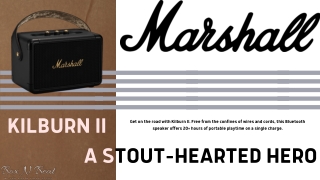 Marshall Kilburn II Bluetooth Speaker