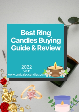 Best Ring Candles Buying Guide & Review