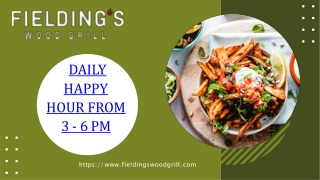 Restaurant Near Me - Fielding's Wood Grill