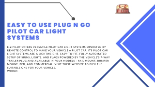 Pilot Car Light Systems | E-Z Pilot