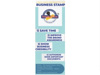 The Benefits and Uses of Business Stamps