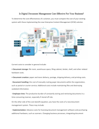 Is Digital Document Management Cost-Effective For Your Business.docx