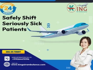 Pick Trusted Air Ambulance in Patna with World-Class Medical Support