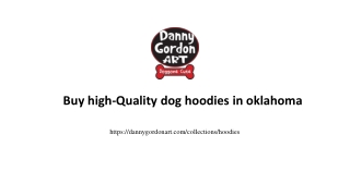 Buy high-Quality dog hoodies in oklahoma