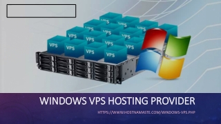 Windows VPS Hosting Provider