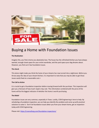 Residential Foundation Inspections in Flower Mound, Highland Village, Frisco, Denton, Dallas, TX