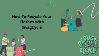 How To Recycle Your Clothes With SwagCycle