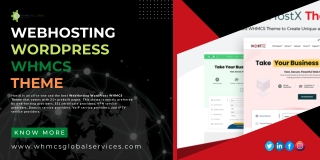 Webhosting WordPress WHMCS Theme