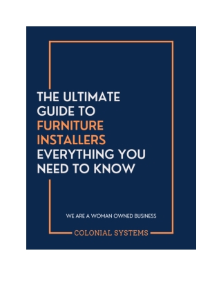 The Ultimate Guide to Furniture Installers_ Everything You Need To Know