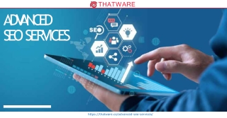 Get the Professional Advanced SEO Services – Thatware LLP