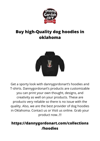 Buy high-Quality dog hoodies in oklahoma (1)