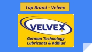 Automotive Lubricants Manufacturers India - Velvex