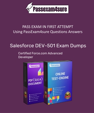 DEV-501 Dumps with Latest Exam Questions 2022