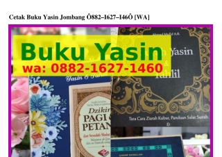 Cetak Buku Yasin Jombang Ö882_1Ϭ2ᜪ_1ᏎϬÖ[WA]