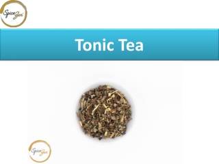 Tonic Tea