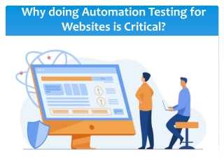 Why doing Automation Testing for Websites is Critical