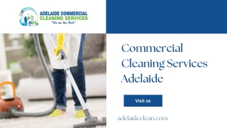 Commercial Cleaning Services Adelaide