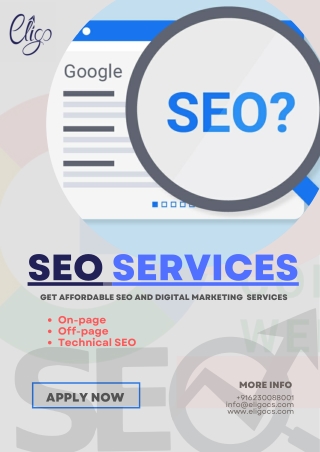 Does Affordable SEO Services in India Worth It - Eligocs