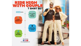 Comfy Couple T Shirts Jaat Jaatni – Punjabi Adda