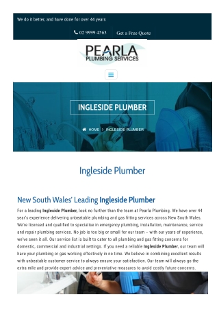 Ingleside Plumber