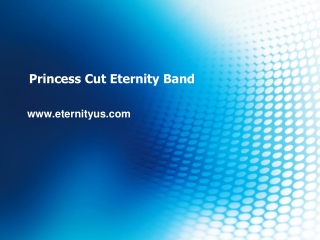 Order Princess Cut Eternity Band