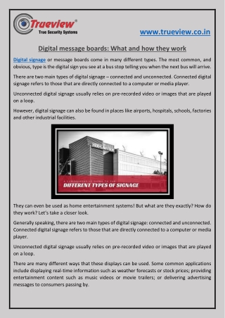 Digital message boards: What and how they work