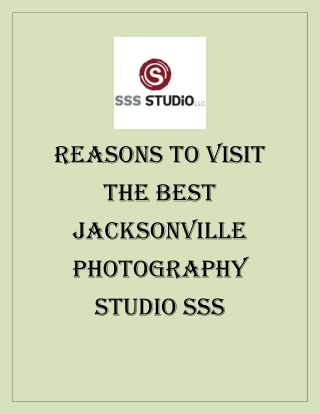 Jacksonville Photography Studio