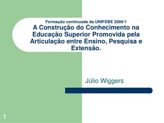 Júlio Wiggers