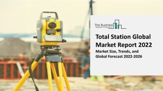 Total Station Market Research, Analysis, Growth, Trends, Developments & Forecast