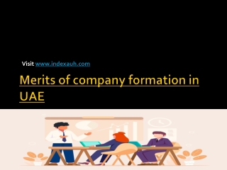 Merits of company formation in UAE