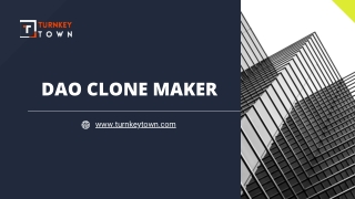 DAO Clone Maker