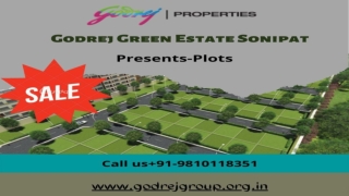 Godrej Green Estate  Sonipat - First-Ever Fine Nature Living Residential Plots