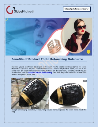 Online eCommerce Product Photo Retouching Company – Global Photo Edit