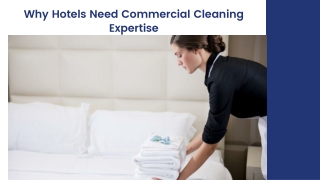 Why hotels need commercial cleaning expertise | Commercial Cleaning Sydney