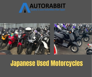 Japanese Used Motorcycles