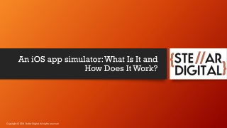 An iOS app simulator What Is It and How Does It Work