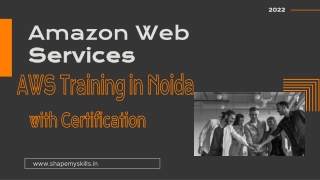 Grow Your Career AWS Training in Noida