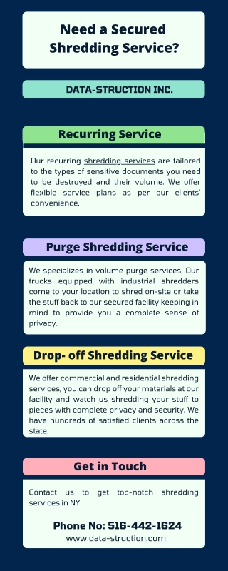 Need a Secured Shredding Service?