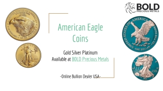 American Eagle Coins | BOLD Precious Metals