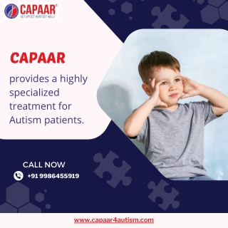 Treatment for Autism | Best Autism Treatment in Bangalore | CAPAAR
