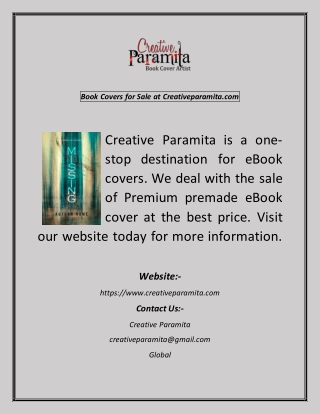 Book Covers for Sale at Creativeparamita