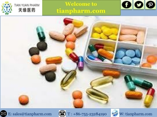 Get Leading API Manufacturer at Tianpharm