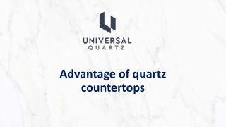 Advantages of quartz countertops