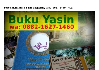 Percetakan Buku Yasin Magelang O88ᒿ·1Ꮾᒿ7·1ᏎᏮO[WA]